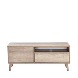 Hanah Home Soporte TV Tvr-311-Tt-1 Nogal Claro 120x50x40 cm